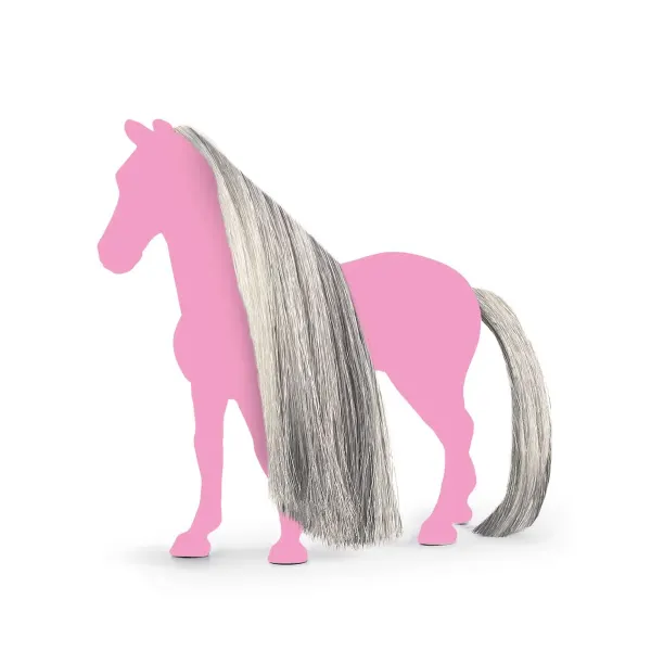 Haare Beauty Horses Grey
